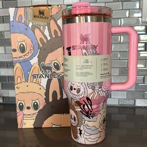 Stanley The Quencher H2.0 Flowstate Tumbler | 40 OZ / Labubu-Help Me / BRAND NEW